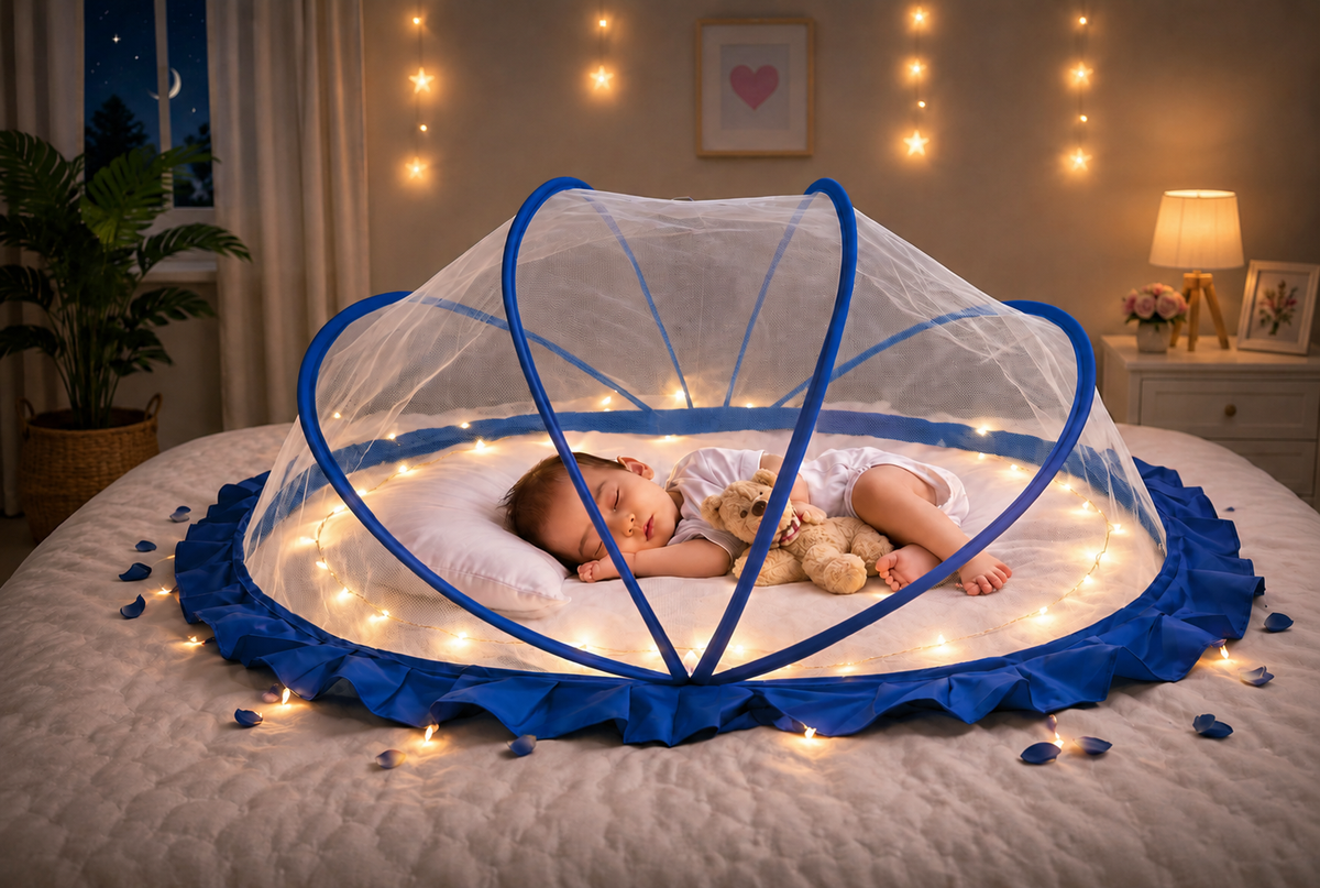 Pop-Up Baby Mosquito Net Crib